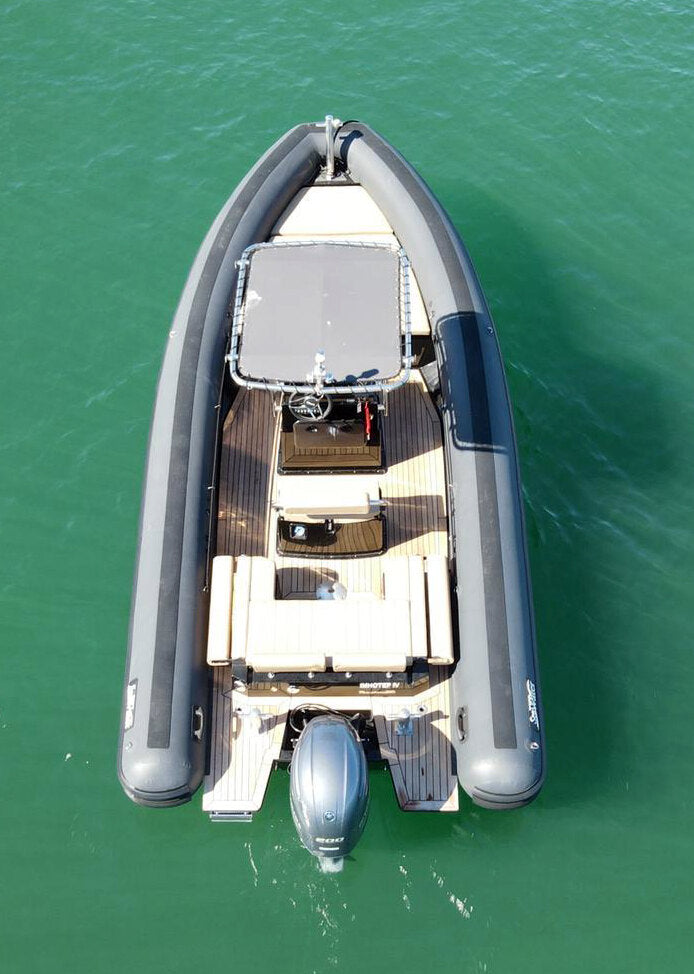 Bug des Sea Water Phantom 230, Luftaufnahme