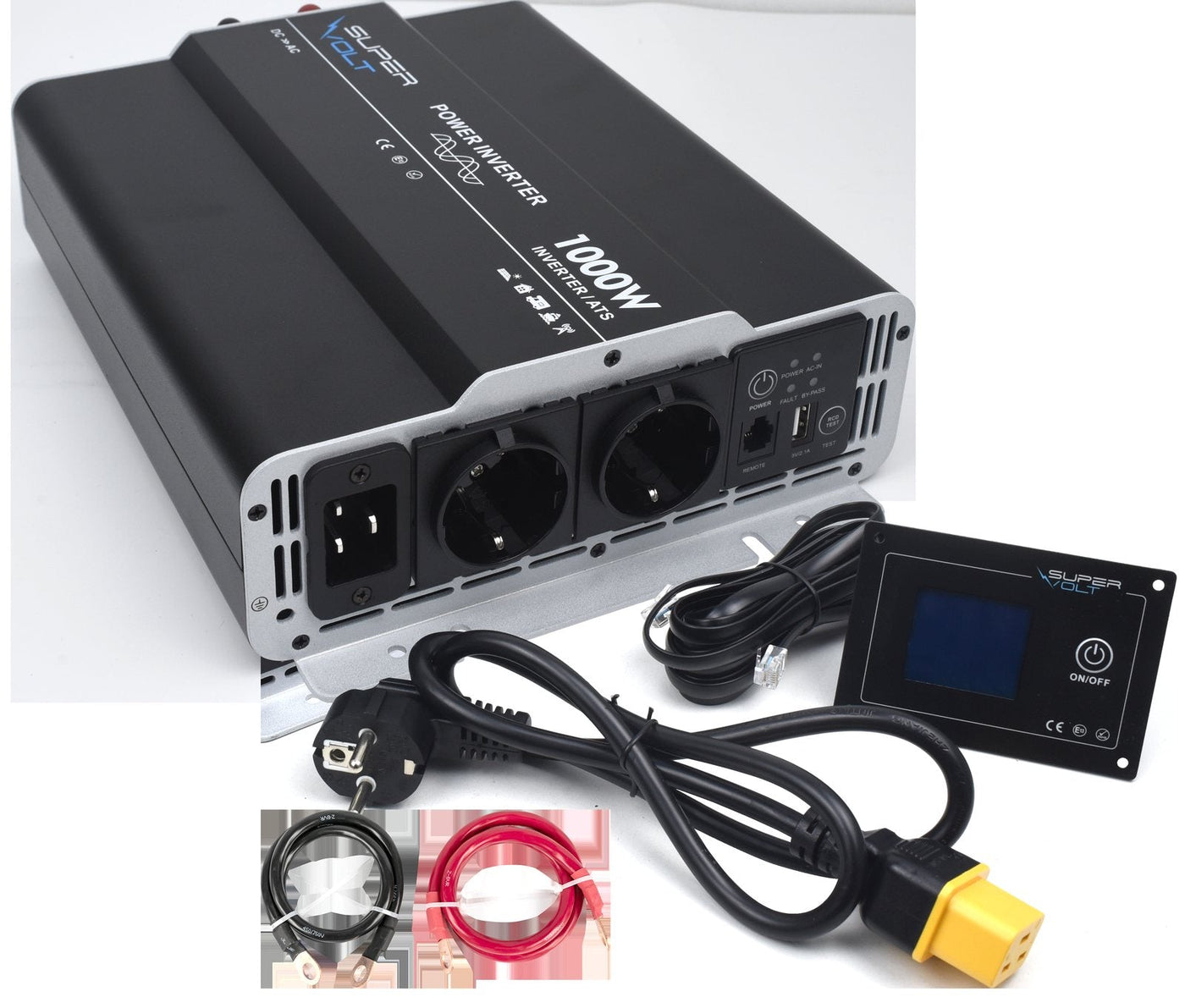 Supervolt Wechselrichter 1000 W – Detail