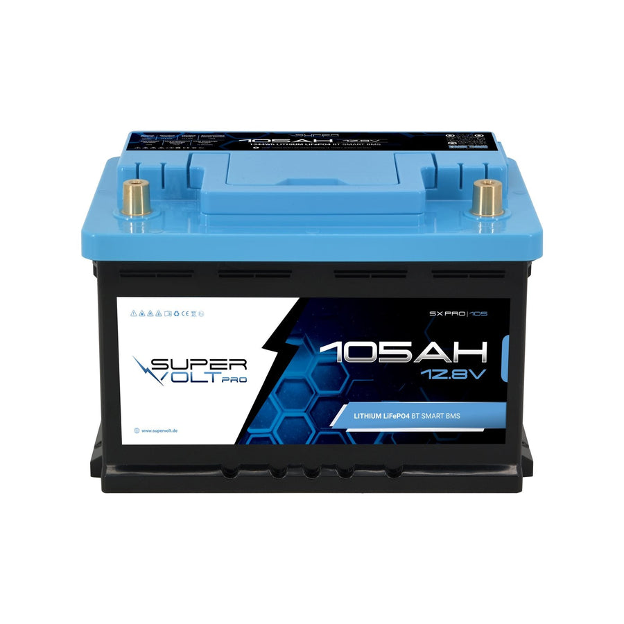 Supervolt Pro 105 Ah LiFePO4 Batterie mit CAN-Bus
