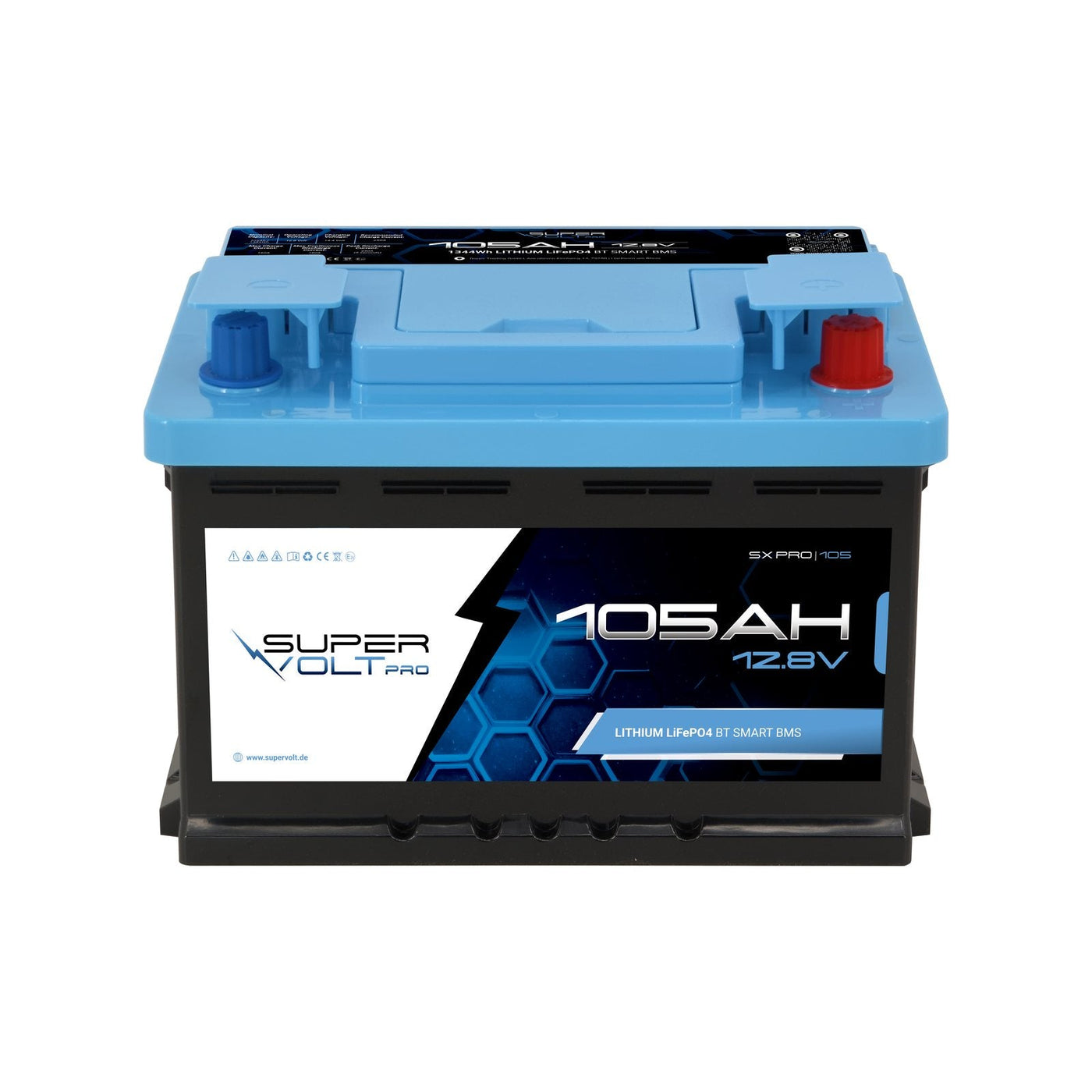 Supervolt Pro 105 Ah – Schraubgehäuse
