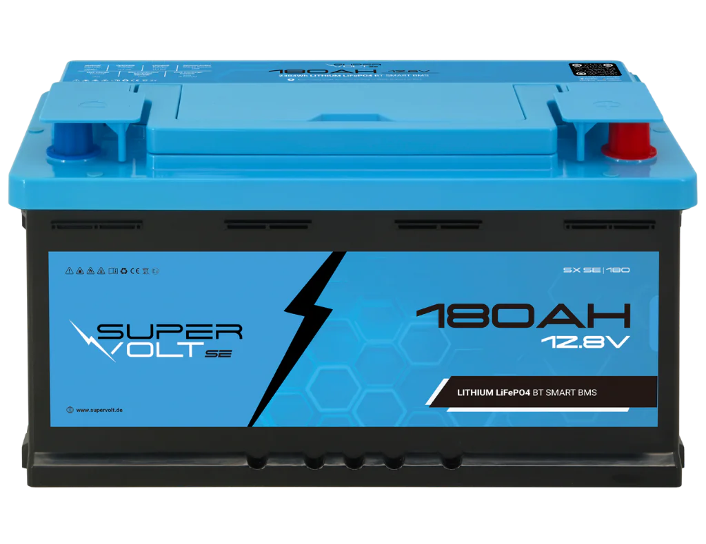 Supervolt SE 180 Ah LiFePO4 Bordbatterie