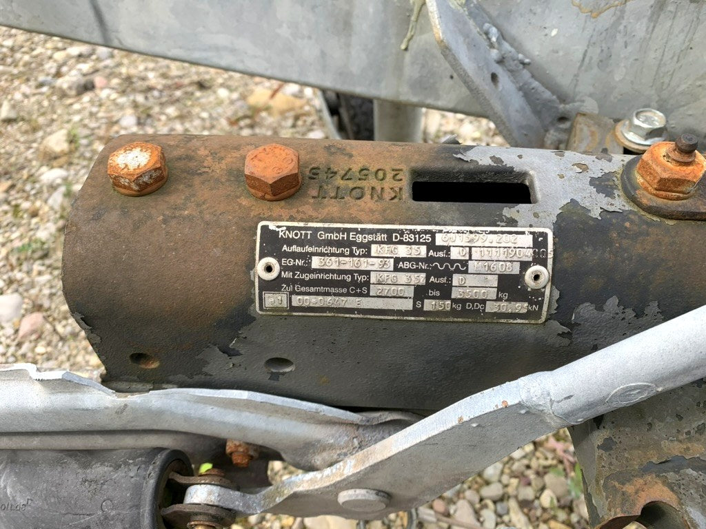 Bootsanhänger Ablinger Tandem, verzinkt – für Sunbeam 22 / 25