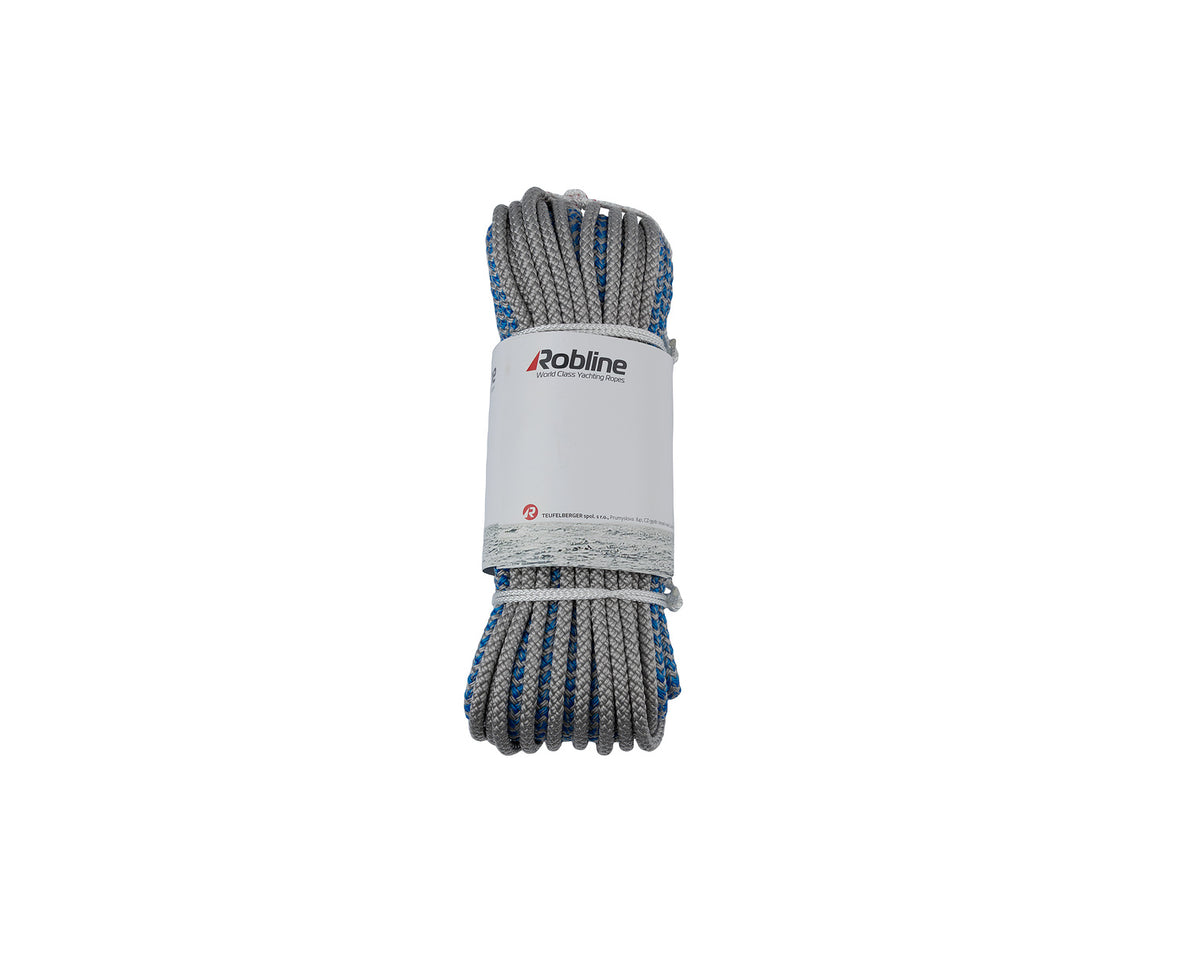 Robline Katamaran Schot blau-silber – getaperte Katamaranschot