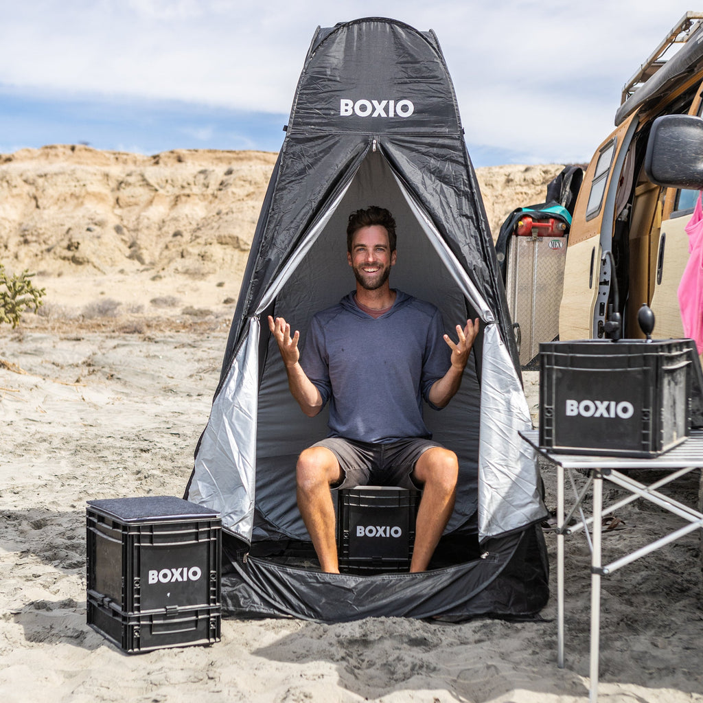 BOXIO TENT im Einsatz beim Camping