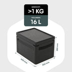 BOXIO COOL passive Kühlbox im Eurobox-Format, Produktbild 2