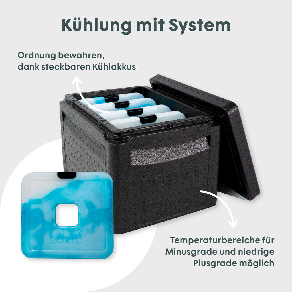 BOXIO COOL passive Kühlbox im Eurobox-Format, Produktbild 3