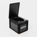 BOXIO TOILET Trenntoilette im Eurobox-Format Perspektivansicht