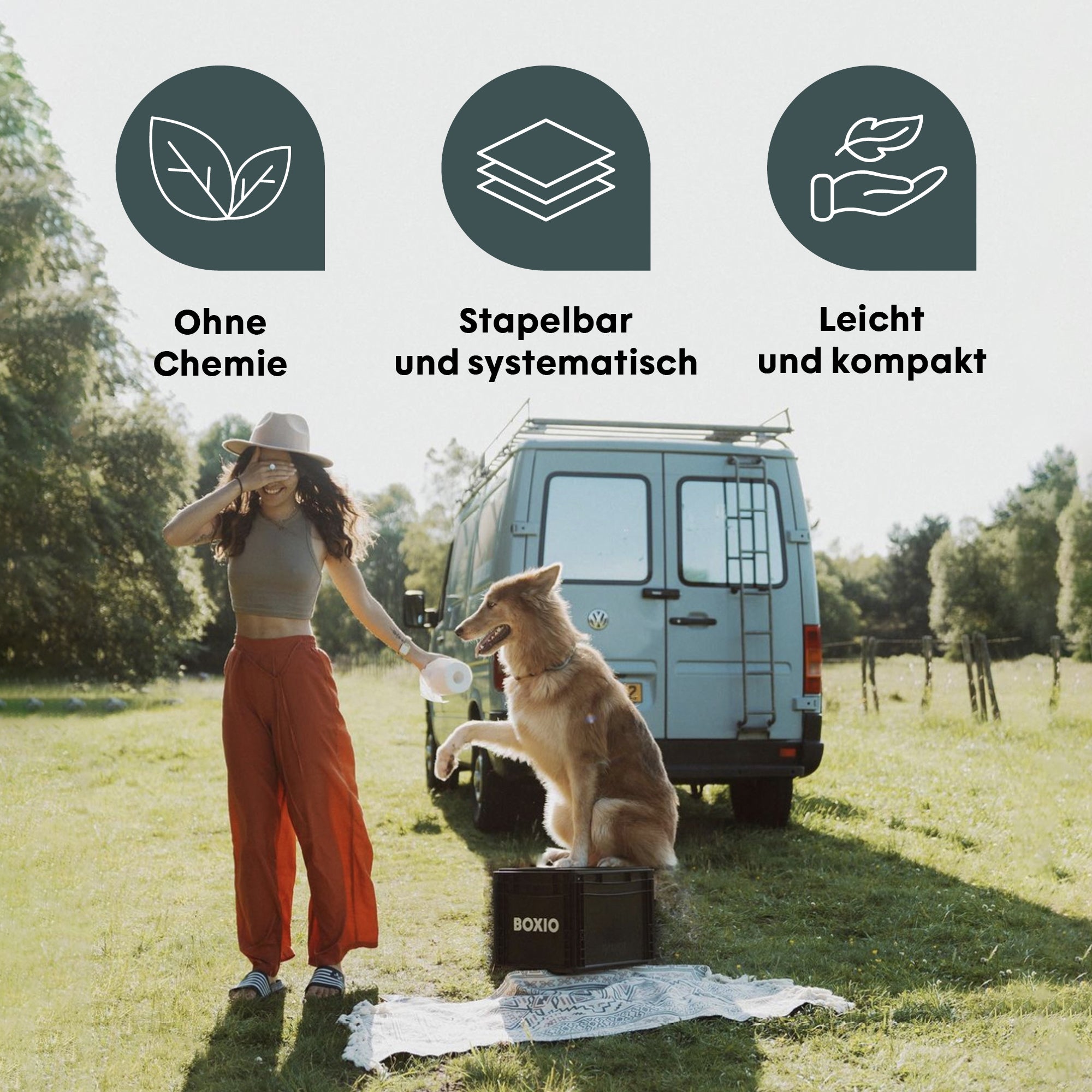 BOXIO TOILET MAX+ Trenntoilette im Eurobox-Format, Produktbild 7