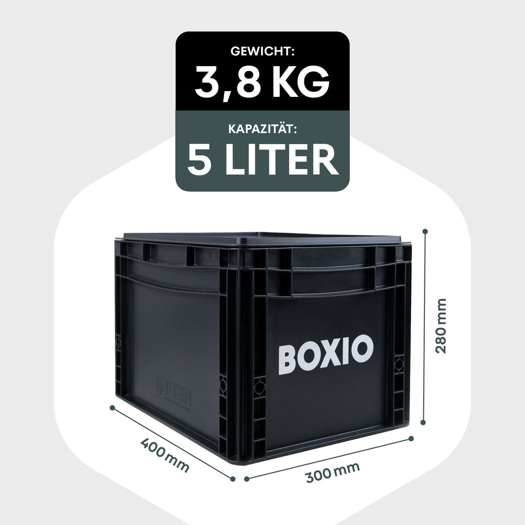 BOXIO WASH mobiles Waschbecken im Eurobox-Format, Produktbild 2