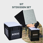 BOXIO SANITARY PLUS mit Sitzkissen und Zubehör