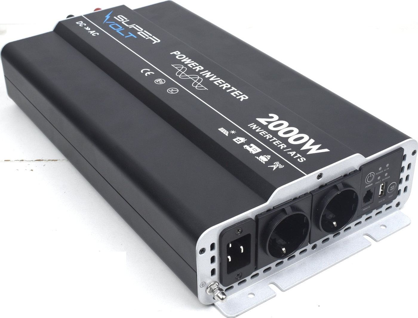 Supervolt Wechselrichter 2000 W – Detail