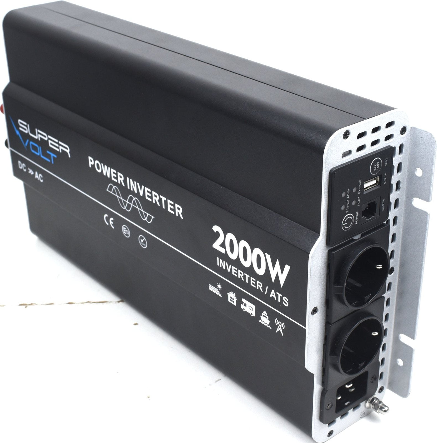 Supervolt Wechselrichter 2000 W – Detail
