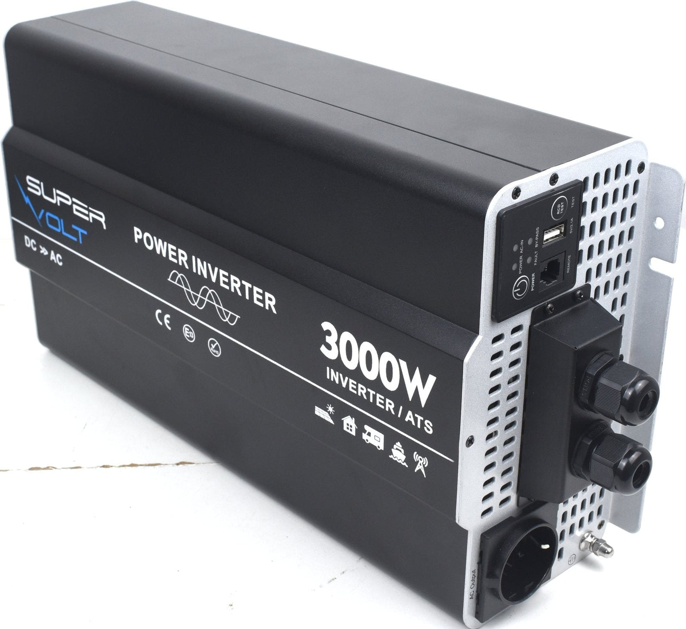 Supervolt Wechselrichter 3000 W – Detail