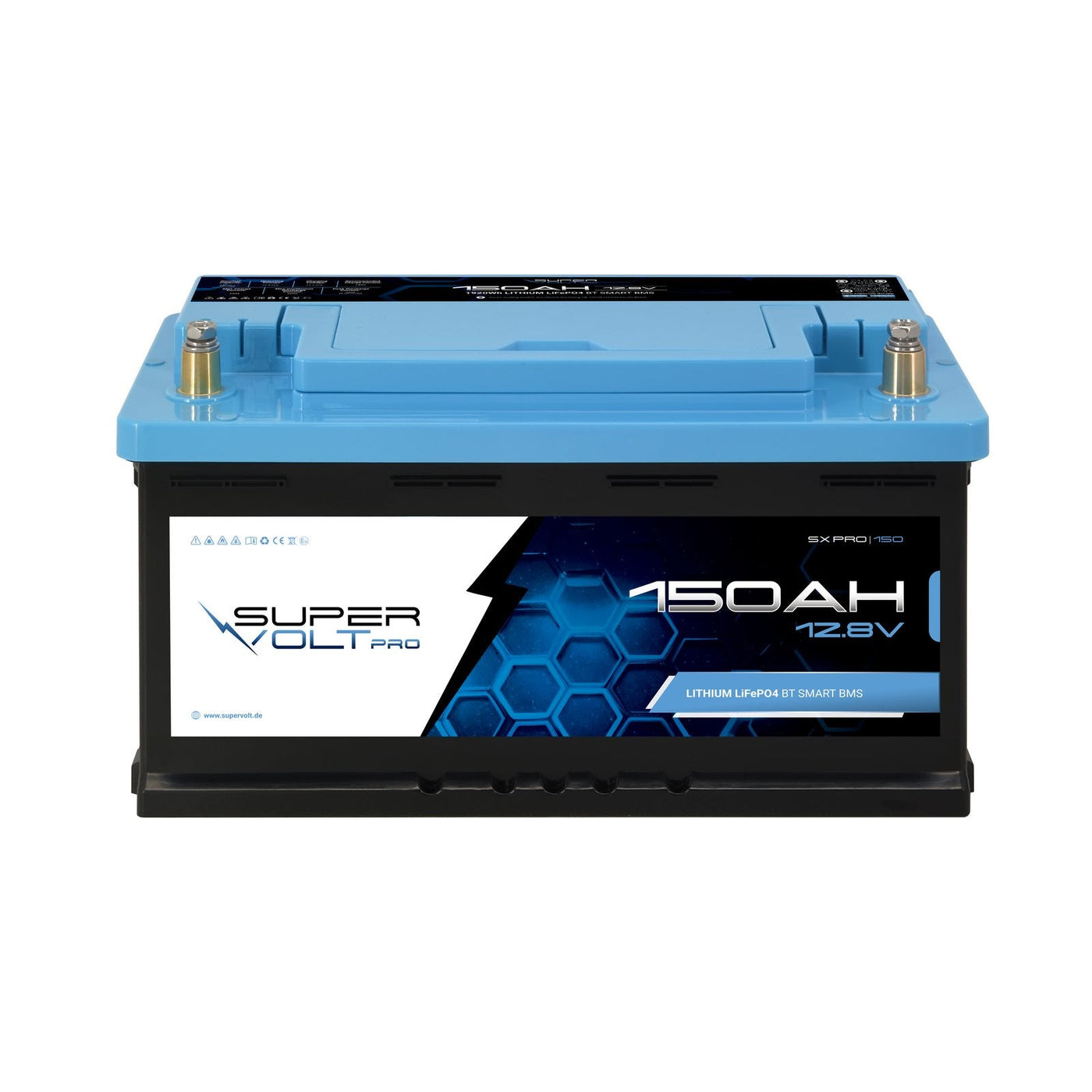 Supervolt Pro 150 Ah – DIN-Gehäuse