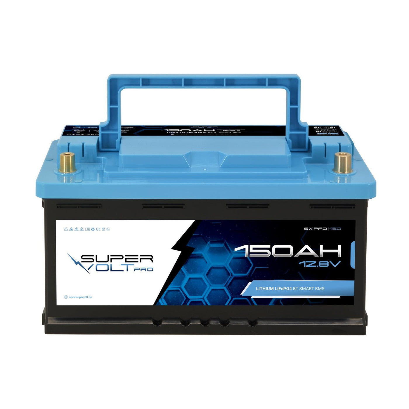 Supervolt Pro 150 Ah – BMS und Bluetooth-App