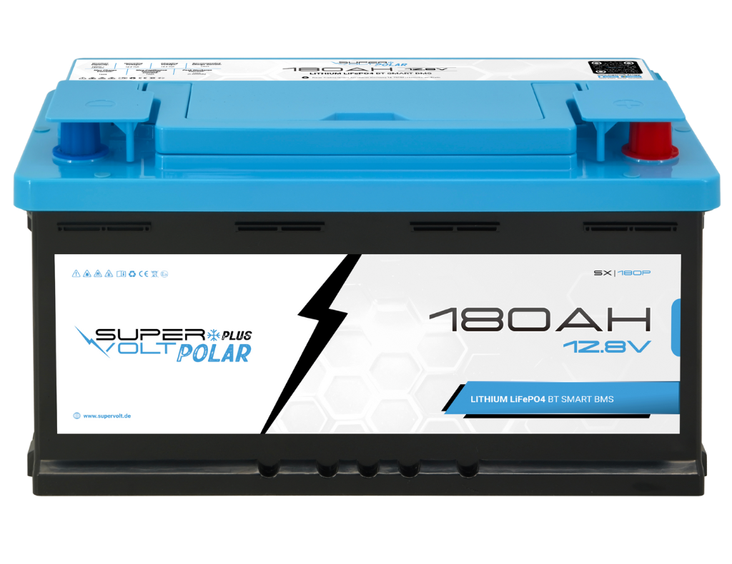 Supervolt Polar 150 Ah LiFePO4 Batterie mit Heizung