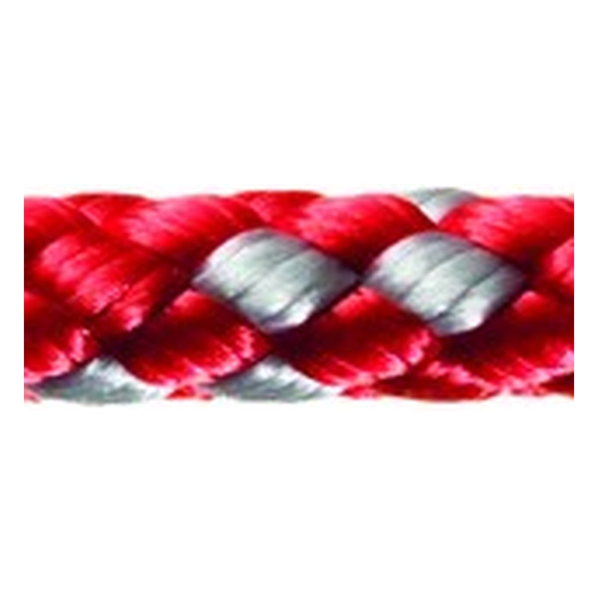 Robline 8-Plaited Dinghy – rot-silber