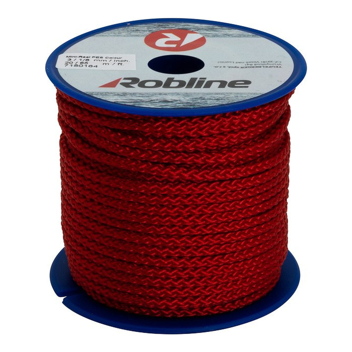 Robline Polyester Color 8 Minispule – rot