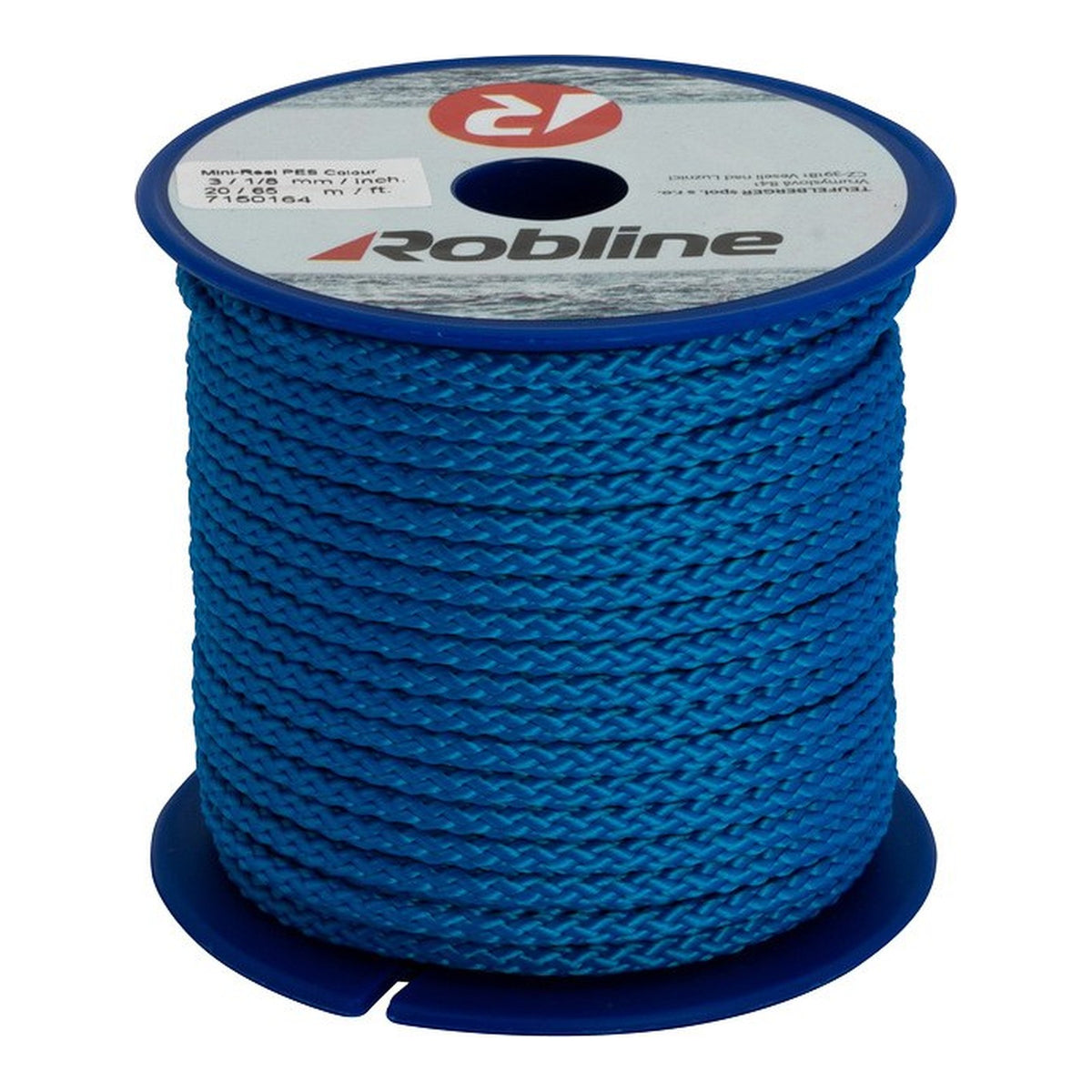 Robline Polyester Color 8 Minispule – blau
