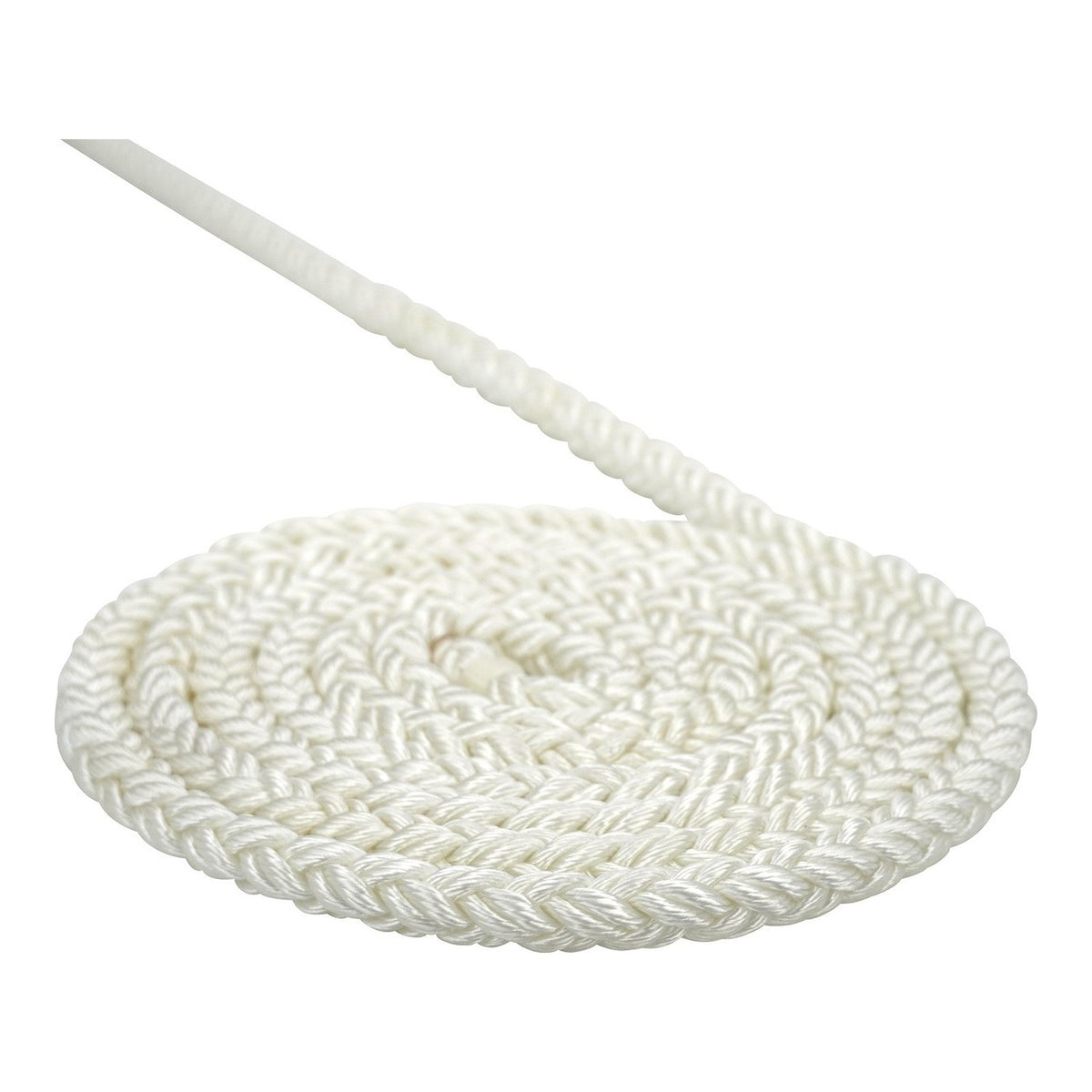 Robline Nylon 8-Plait fertig konfektioniert – weiß